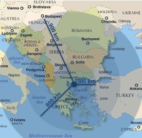 INDICATIVE DISTANCE MAP— Photo by HVS
