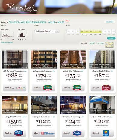 World's Leading Hotel Companies Launch Roomkey.com