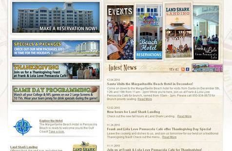 Pensacola Beach Hotels on Margaritaville Beach Hotel In Pensacola  Florida Increases Profits By