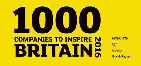 Guestline are listed as one of the 1000 Companies to Inspire Britain 2016