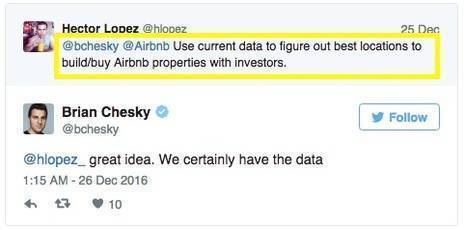 Airbnb's CEO Took to Twitter to Ask His Users for Product Feedback: | By Alex Shashou