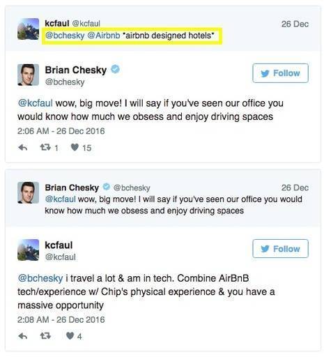 Airbnb's CEO Took to Twitter to Ask His Users for Product Feedback: | By Alex Shashou