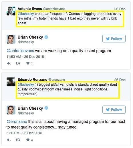 Airbnb's CEO Took to Twitter to Ask His Users for Product Feedback: | By Alex Shashou