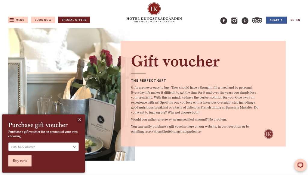 Hotel Kungsträdgården – Offering Hotel Vouchers — Photo by The Hotels Network