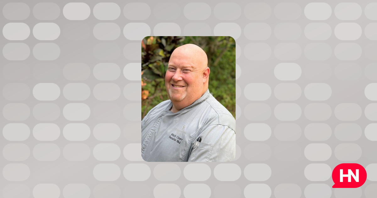 Mitchell Cooper has been appointed as Executive Chef at Sheraton Maui ...