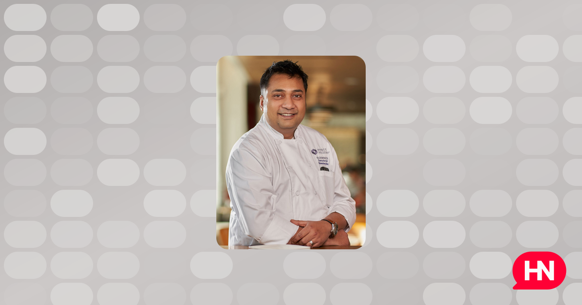 Biswadeep Saha has been appointed as Executive Chef at Hyatt Regency ...