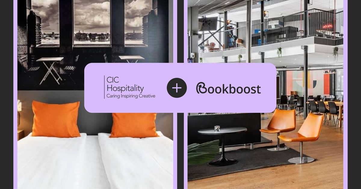 CIC Hospitality partners with Bookboost to personalise guest ...