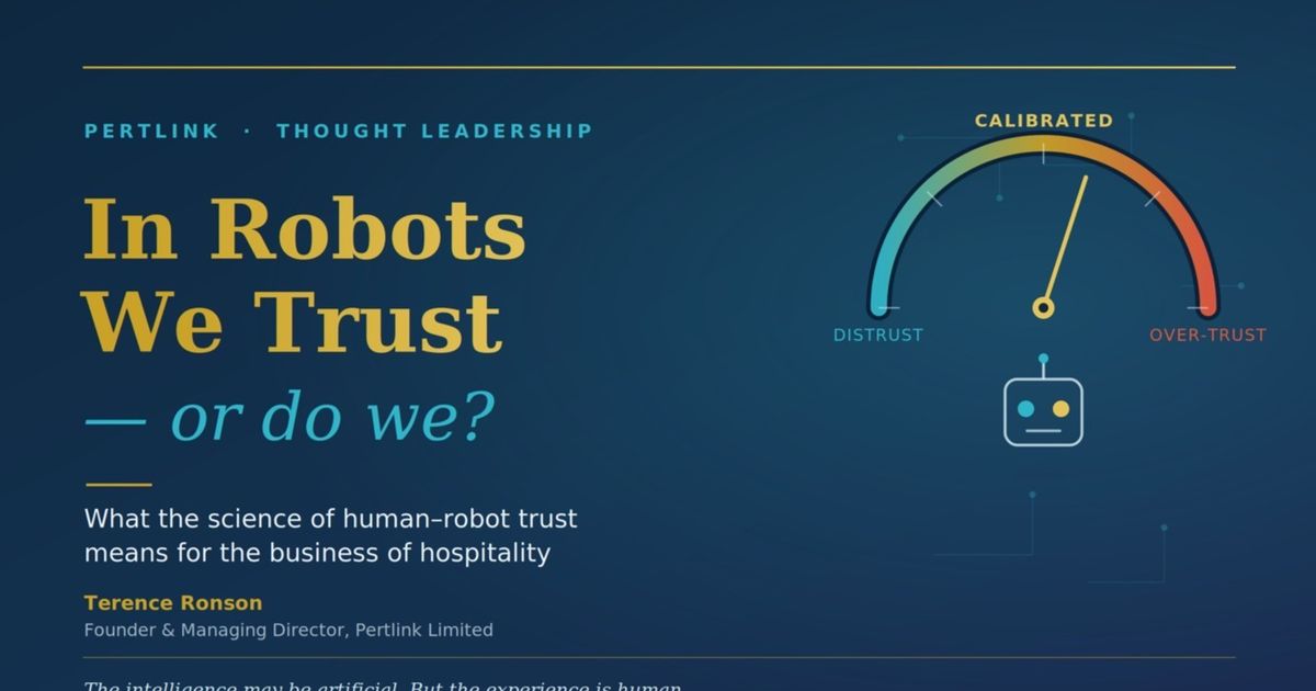 In Robots We Trust - or do we?