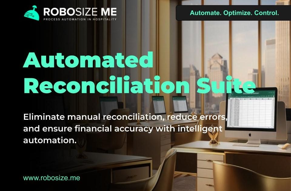 RobosizeME Launches Automated Reconciliation Suite to Streamline Hotel ...