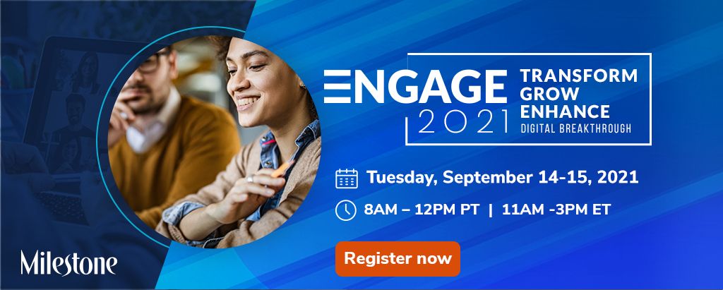 Milestone’s Engage Digital Marketing Conference Will Be Virtual and ...