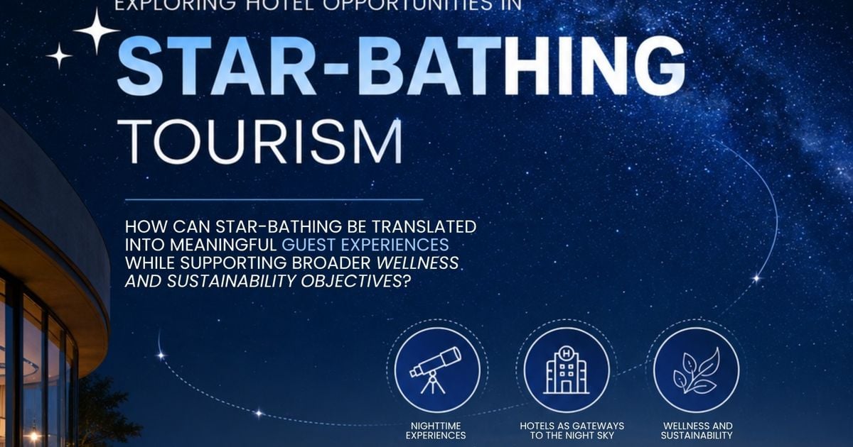 Hotels Embrace Star-Bathing as Dark Skies Become Luxury Draw