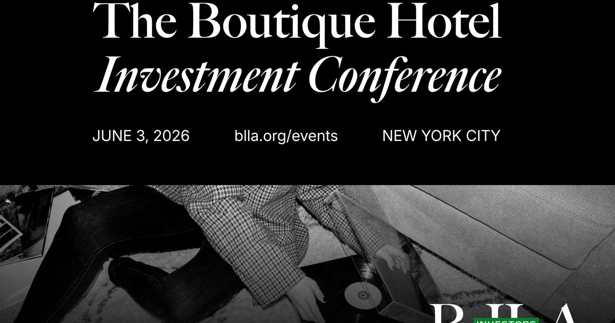 BLLA Unveils a Defining AI Main Stage Panel at the 2026 Boutique Hotel Investment Conference