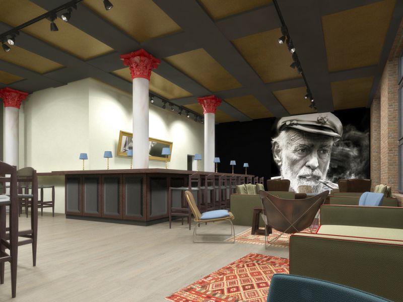 boilerman bar at the 25hours hotel altes hafenamt— Photo by Pamil Visions PR