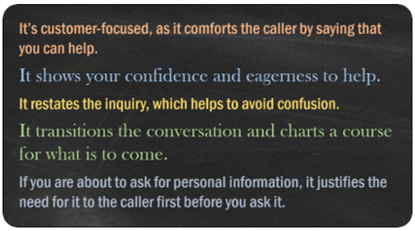 Customer Service Tip: A Positive Response Formula | By Jana Love— Photo by ProSolutions LLC.