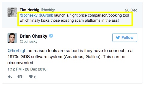 Airbnb's CEO Took to Twitter to Ask His Users for Product Feedback: | By Alex Shashou— Photo by ALICE