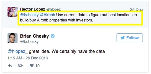 Airbnb's CEO Took to Twitter to Ask His Users for Product Feedback: | By Alex Shashou— Photo by ALICE