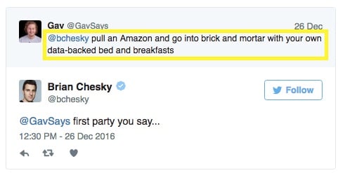 Airbnb's CEO Took to Twitter to Ask His Users for Product Feedback: | By Alex Shashou— Photo by ALICE