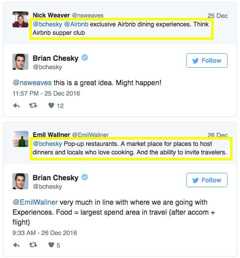 Airbnb's CEO Took to Twitter to Ask His Users for Product Feedback: | By Alex Shashou— Photo by ALICE