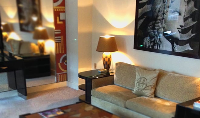 Art Deco suite at Plaza Athénée in Paris — Photo by EHL