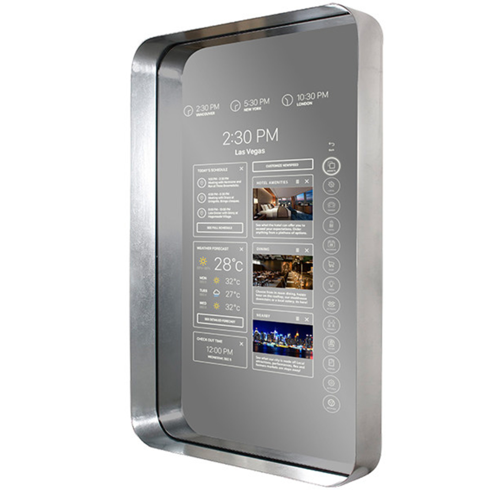 REMi powered by KEYPR is the industry's smartest cloud-based smart mirror for hospitality.
 — Photo by INTELITY