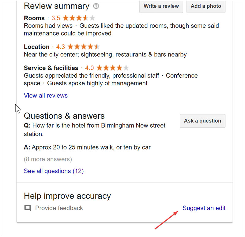 How to edit someone’s Google Business Listing (without ownership) – only if the business listing owner “accepts” the suggested edit, of course.
— Photo by Pegasus