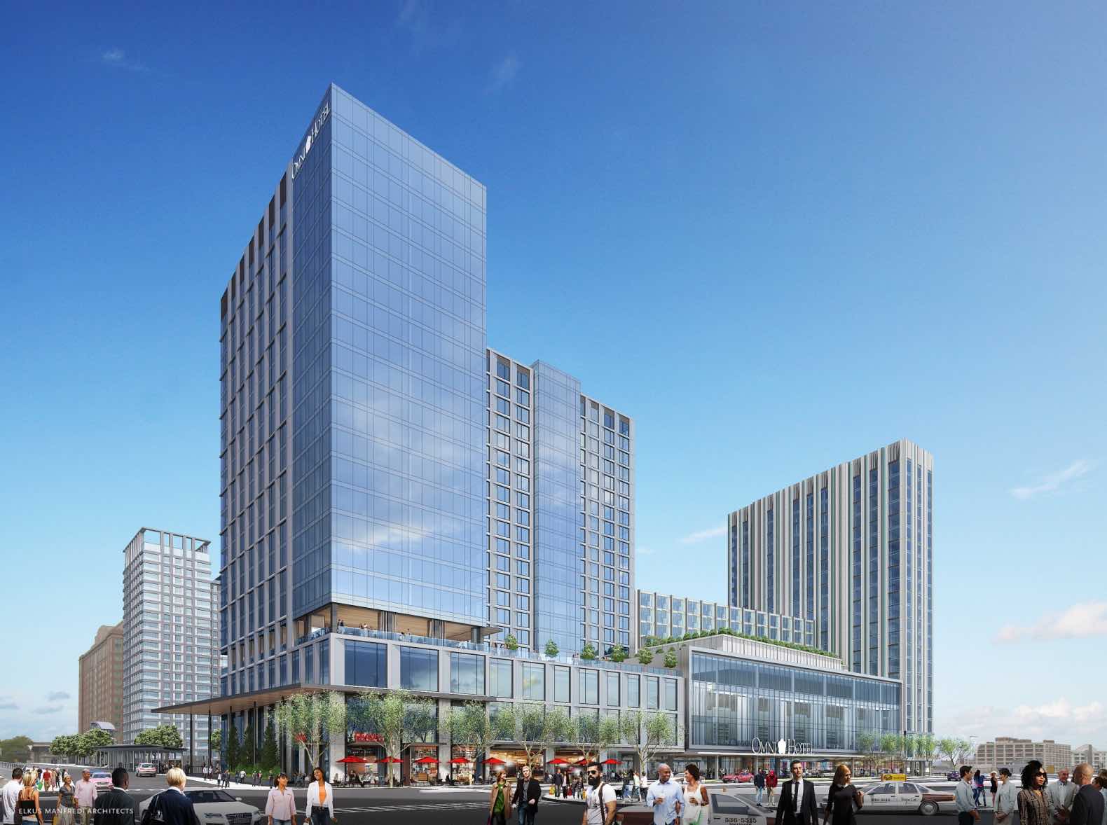 Î‘Ï€Î¿Ï„Î­Î»ÎµÏƒÎ¼Î± ÎµÎ¹ÎºÏŒÎ½Î±Ï‚ Î³Î¹Î± Omni Hotels & Resorts celebrate breaking ground on Boston Seaport Hotel