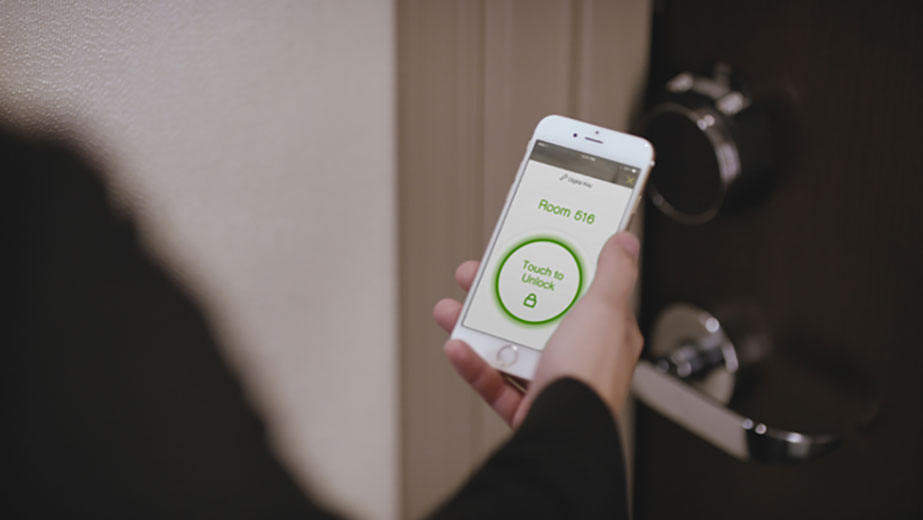 First hotel to scale the use of smartphones as room keys with Hilton’s Digital Key technology.— Photo by Hilton