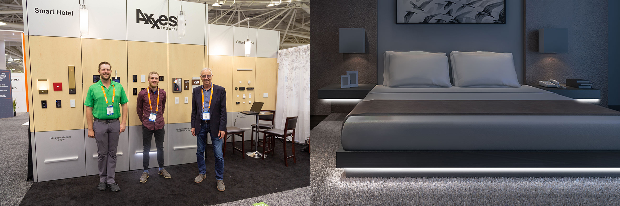 Team Axxess Industries at HITEC Minneapolis — Photo by Hospitality Net