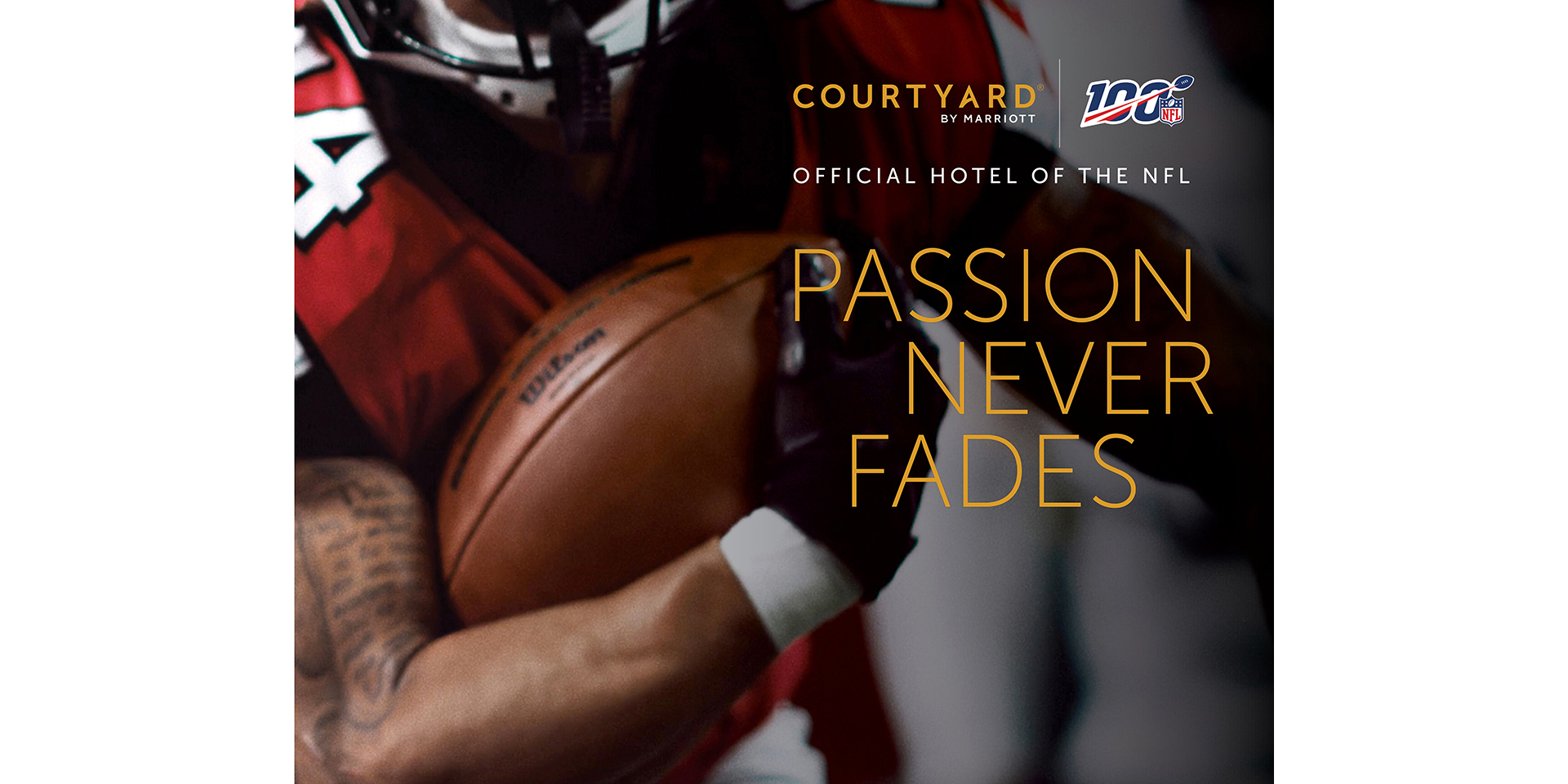 
Courtyard by Marriott celebrates the NFL’s 100th season as the Official Hotel of the NFL with the return of Courtyard’s popular Super Bowl Sleepover Contest and over 155 exclusive Marriott Bonvoy Moments.— Photo by Marriott