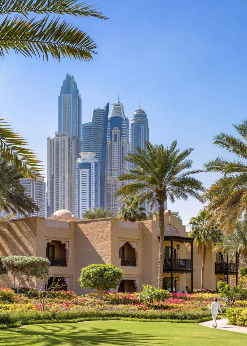 One&Only Royal Mirage, residences with skyline, 2019— Photo by Courtesy of One&Only