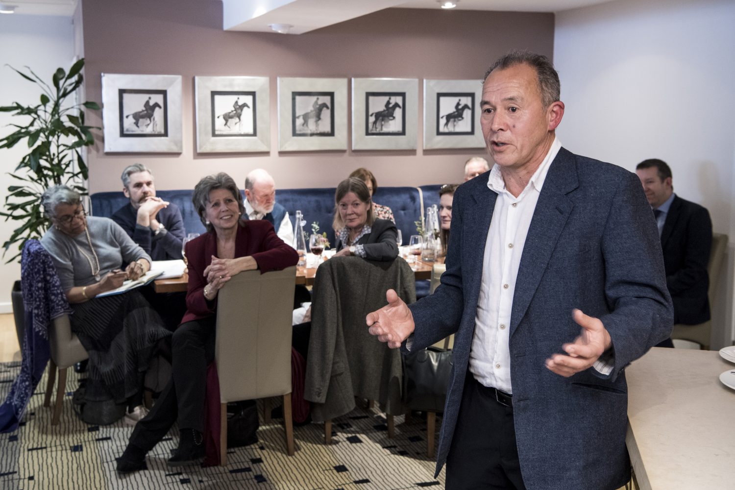 Food and wine writer Marc Millon (2018)— Photo by The Oxford Cultural Collective