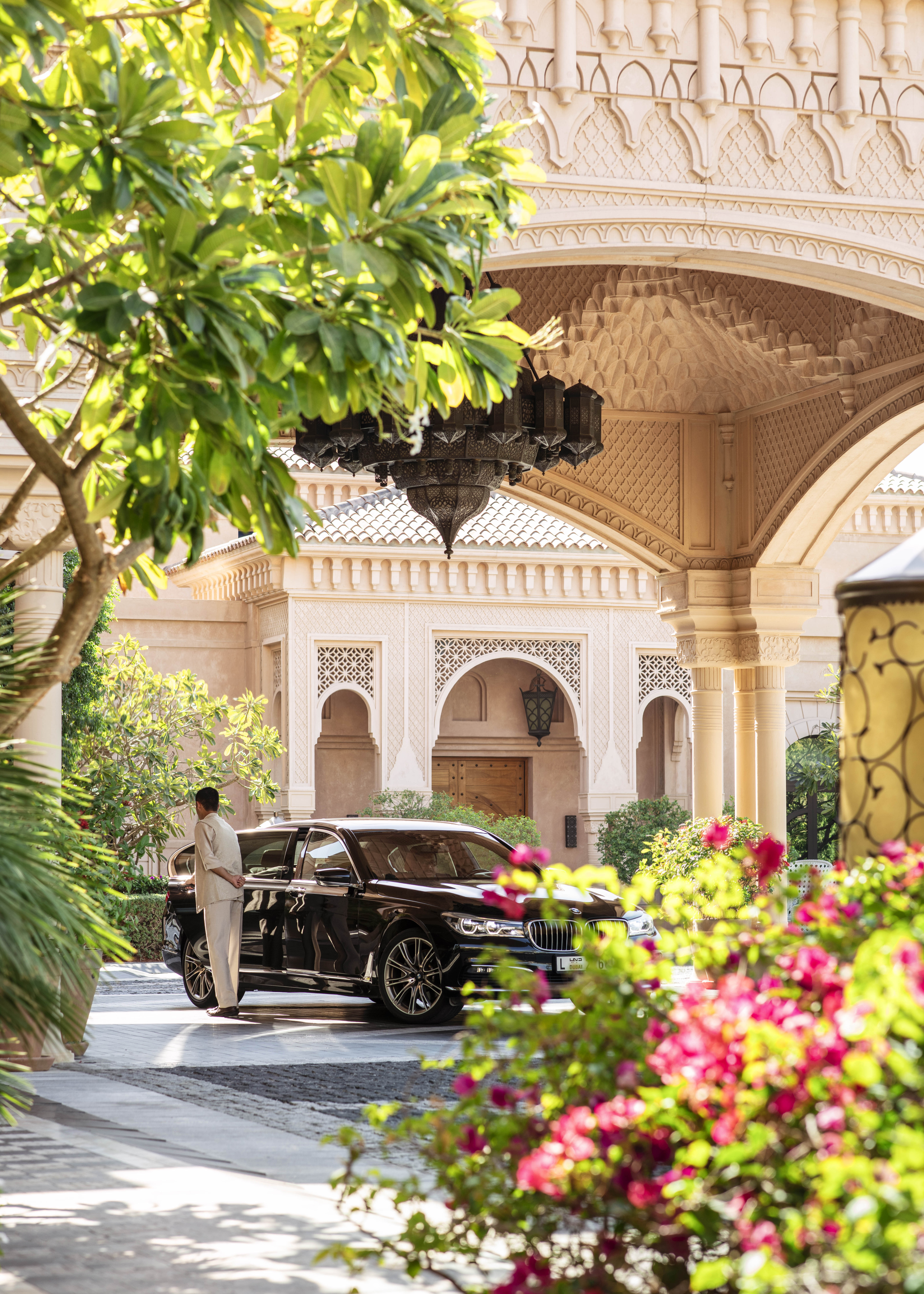 Guest arrival, One&Only The Palm, Dubai — Photo by courtesy of One&Only