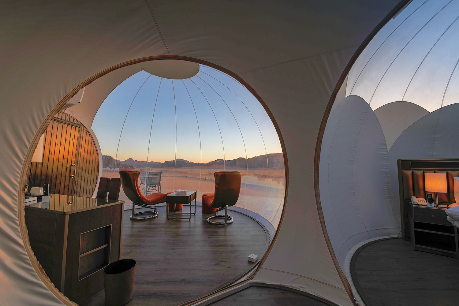 Wadi Rum Bubble Luxotel — Photo by Booking.com