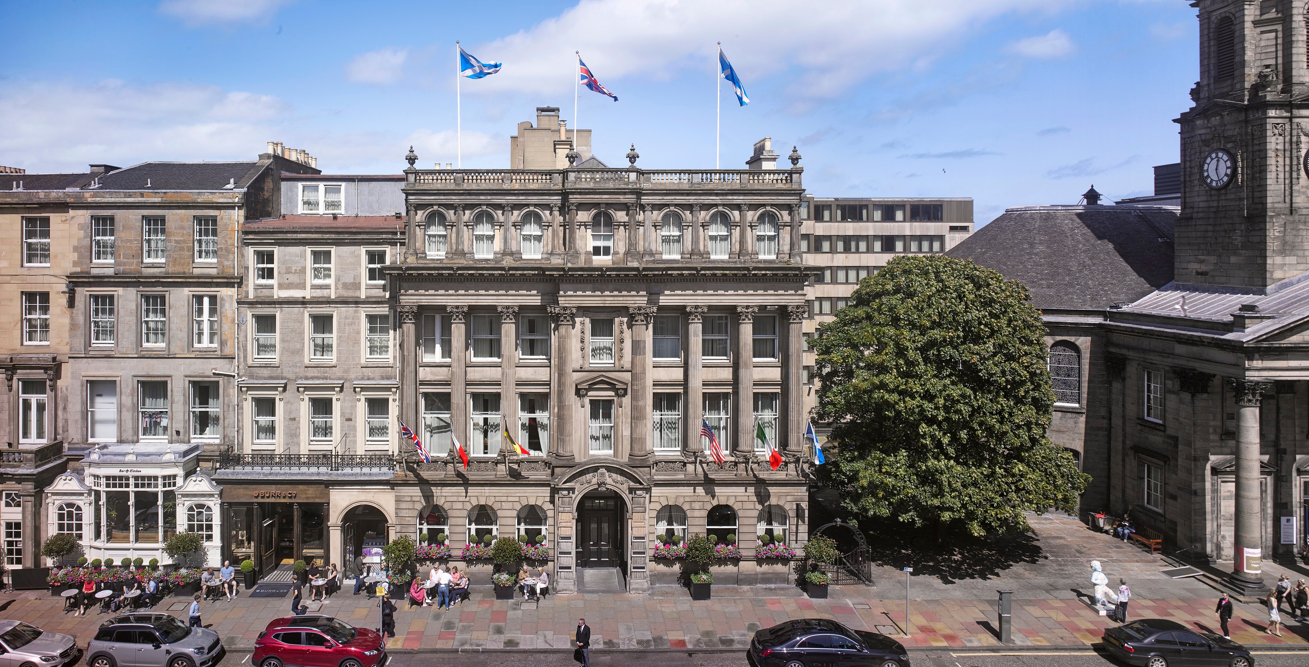 Exterior of InterContinental Edinburgh - The George— Photo by IHG
