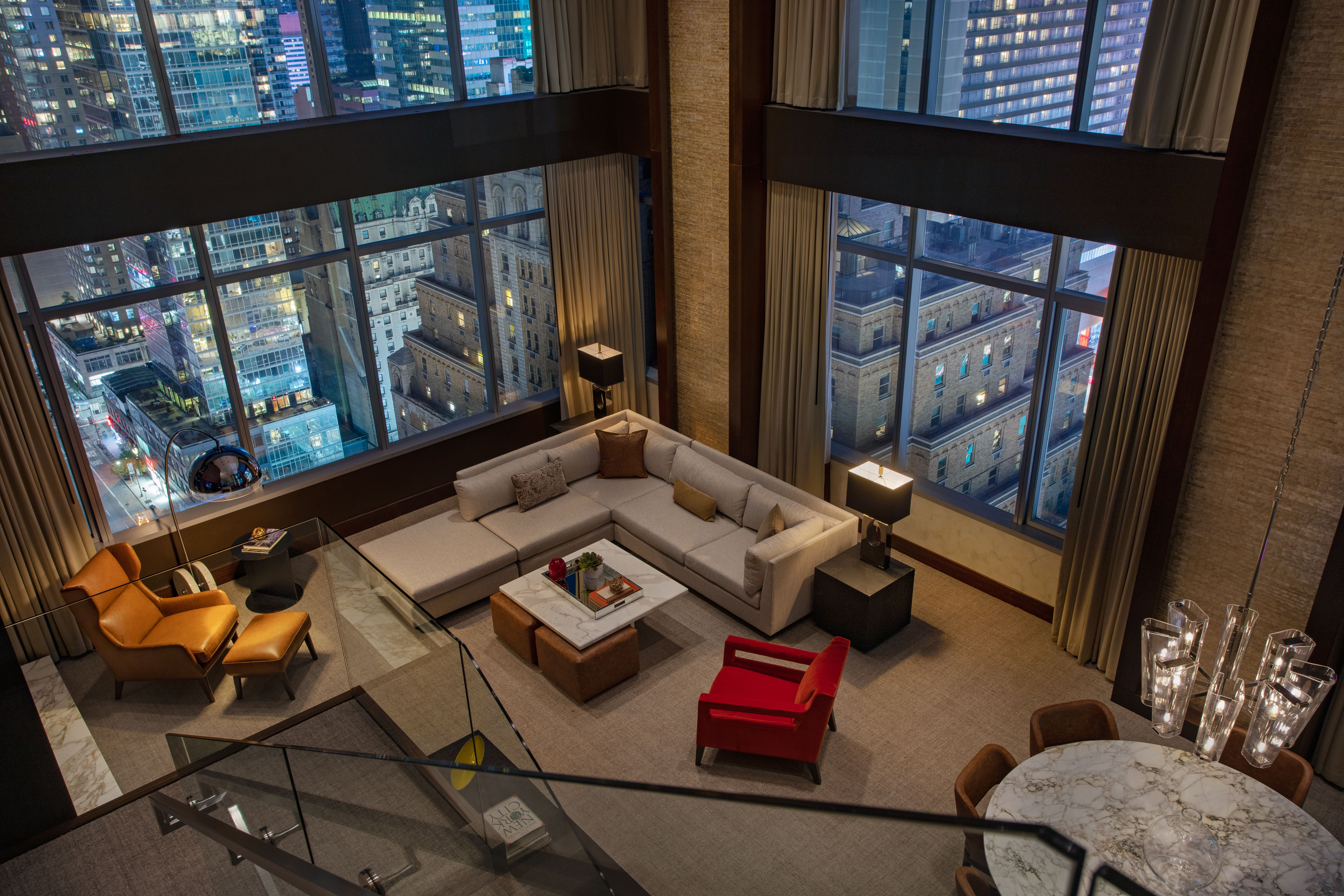 Penthouse Suite at InterContinental New York Times Square— Photo by IHG