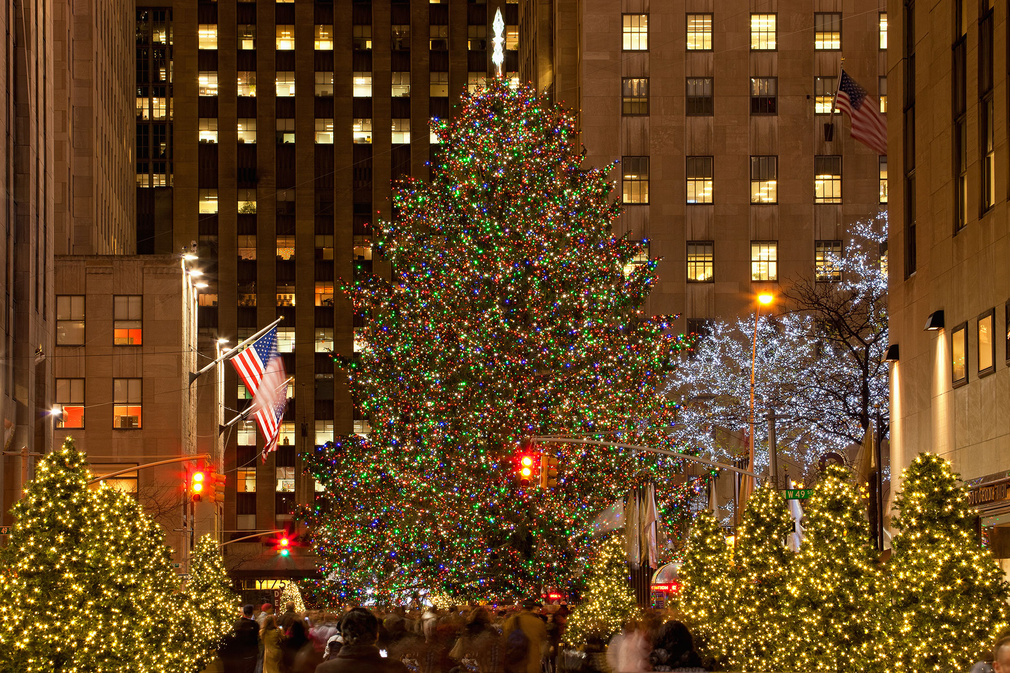 Rockefeller Center Christmas Tree — Photo by Booking.com