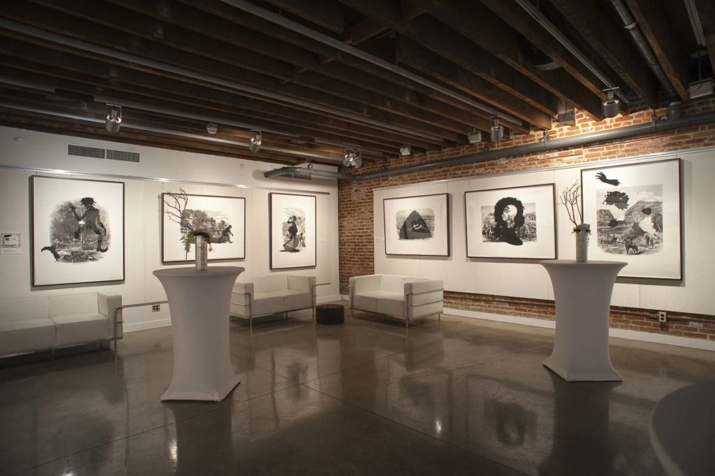 Art installation view at 21c Museum Hotel, Louisville — Kenneth Hayden