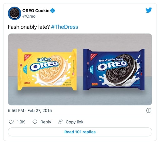 Oreo campaign

— Source: The Hotels Network