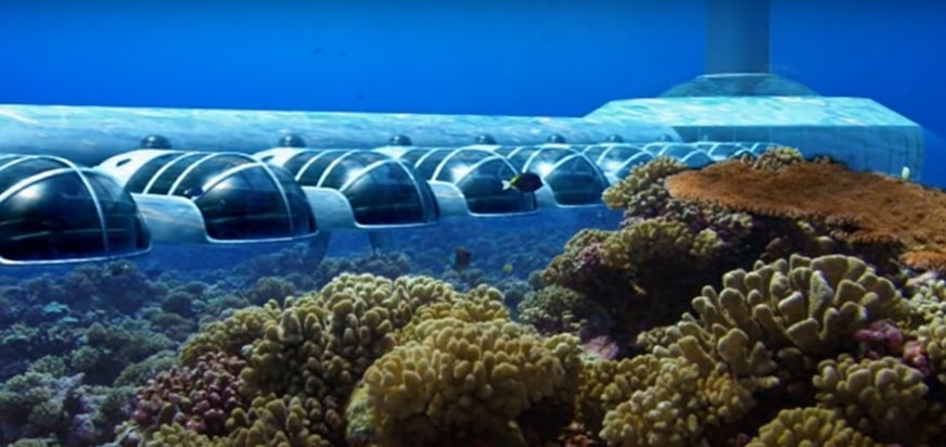 Year 2007: Poseidon Undersea Resort, submitted by designer Jean-Claude Carmer— Source: The Hardy Group