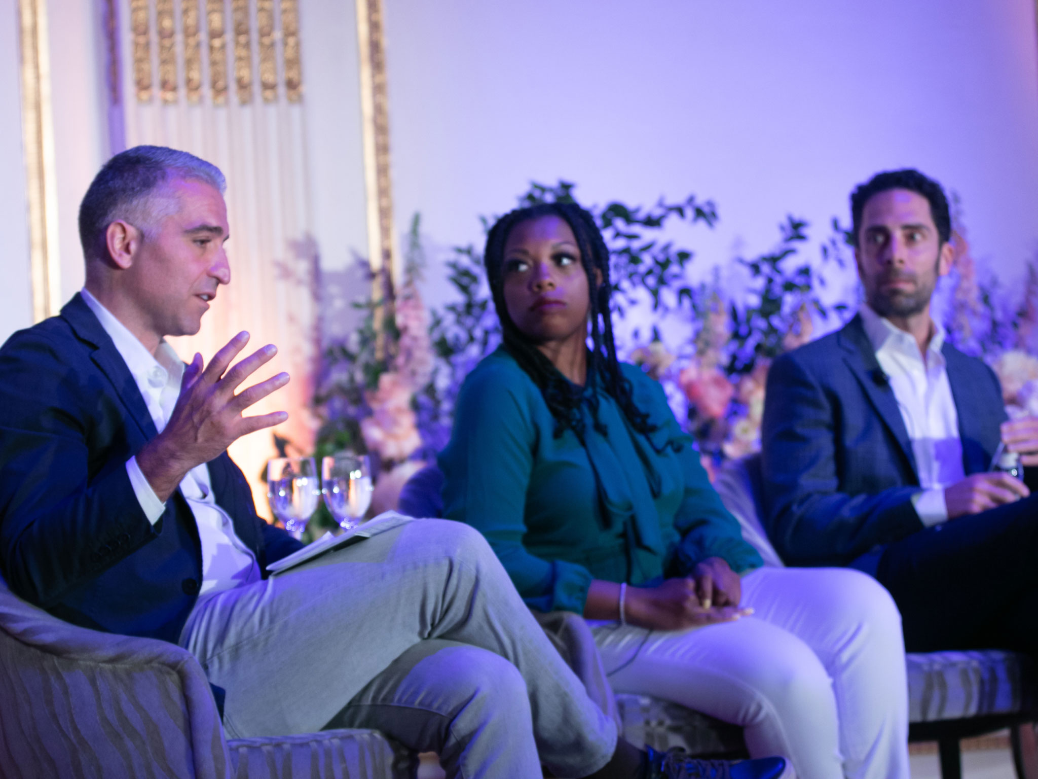 Equity panel with Rani Gharbie (Life House), Davonne Reaves (The Vonne Group), and Matthew Livian (Prospect Ridge) — Photo by BLLA