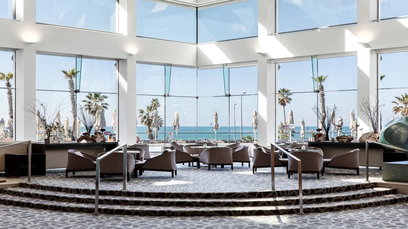 Lobby Lounge, InterContinental David Tel Aviv— Photo by IHG