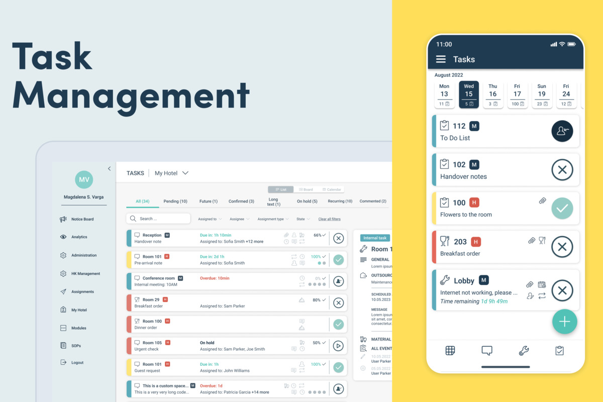 Flexkeeping Hotel Task Management Software
