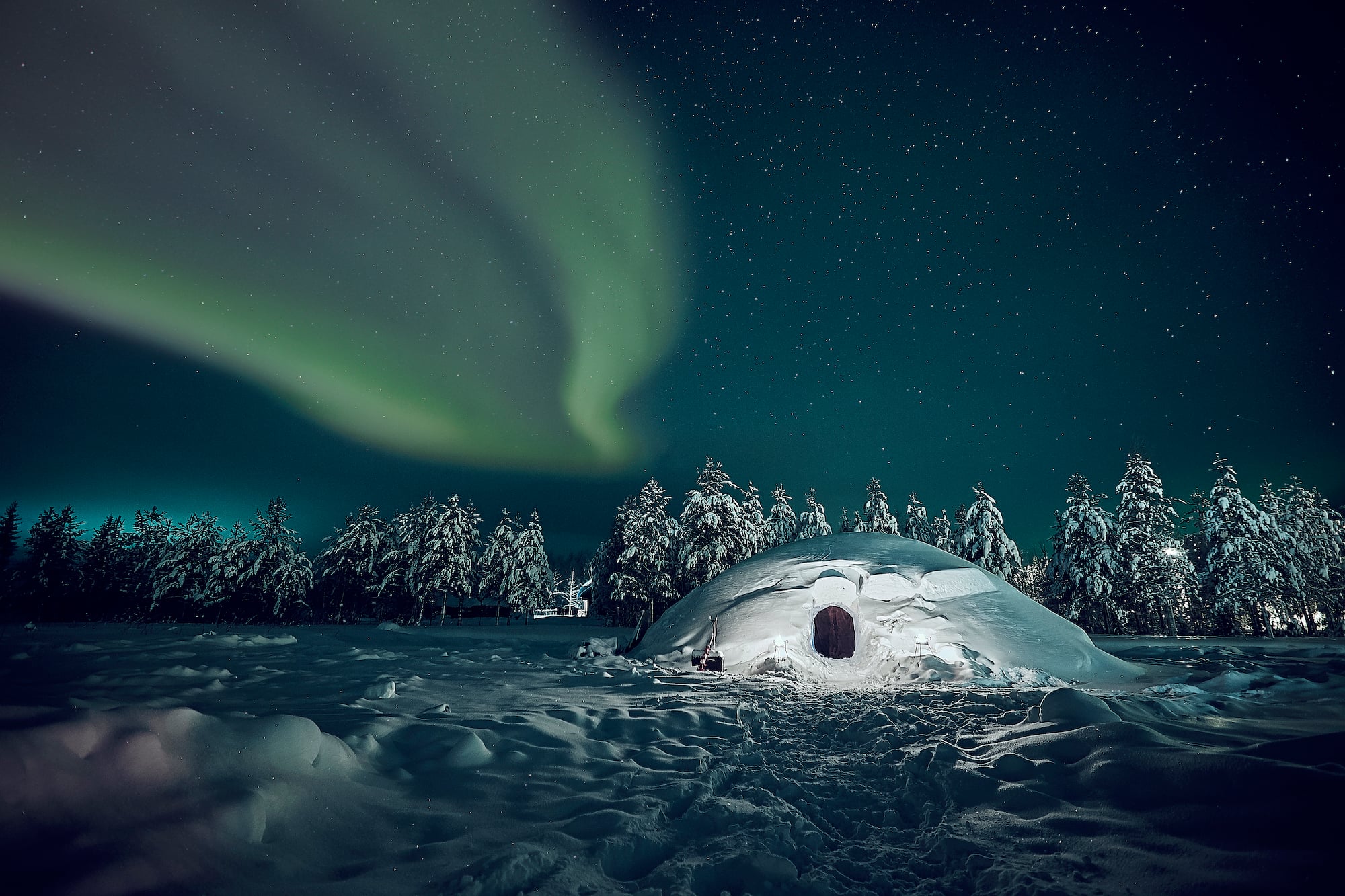 Snow Igloo (Pelkosenniemi, Finland) — Aleksi Mehtonen
