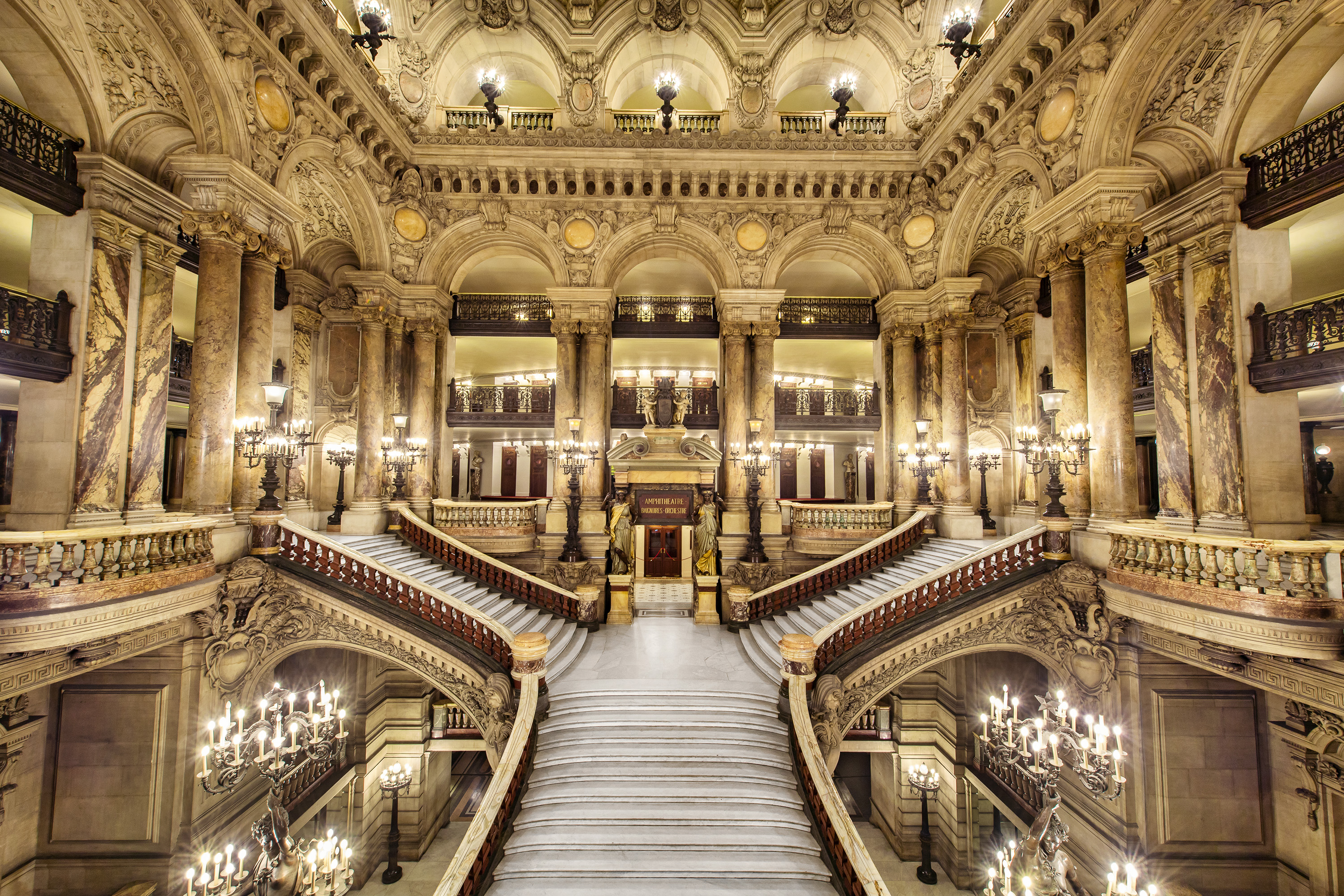 Completed in 1875, the building became known as the Palais Garnier in acknowledgment of its extraordinary opulence. — Photo by Airbnb