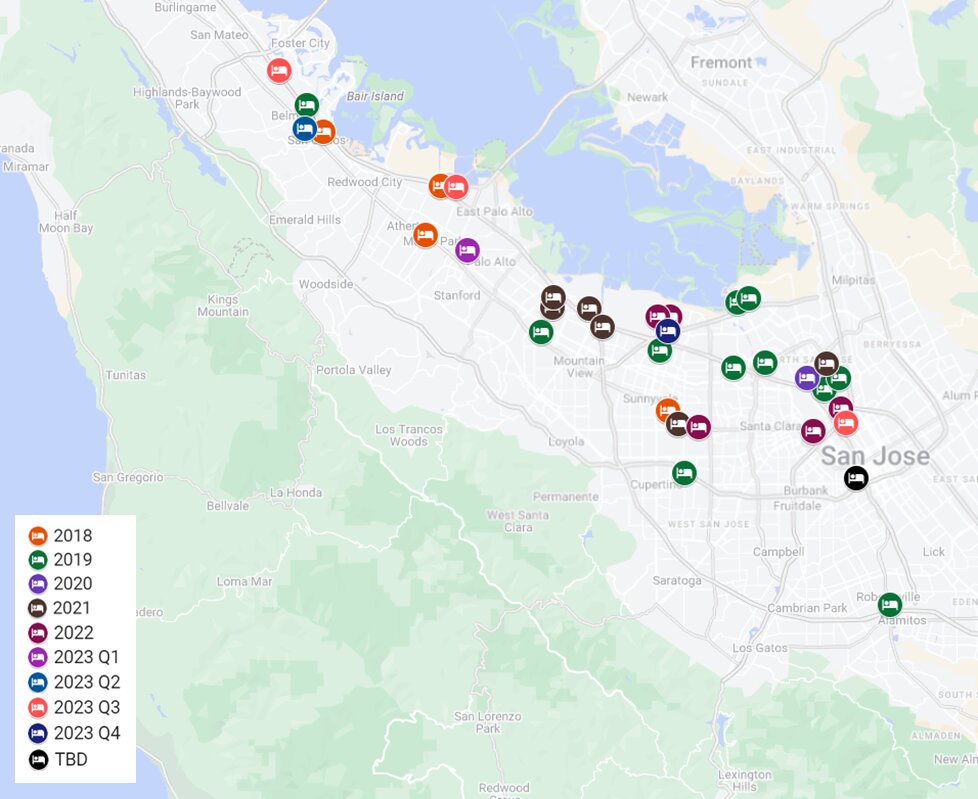 New Supply by Opening Date
— Source: HVS