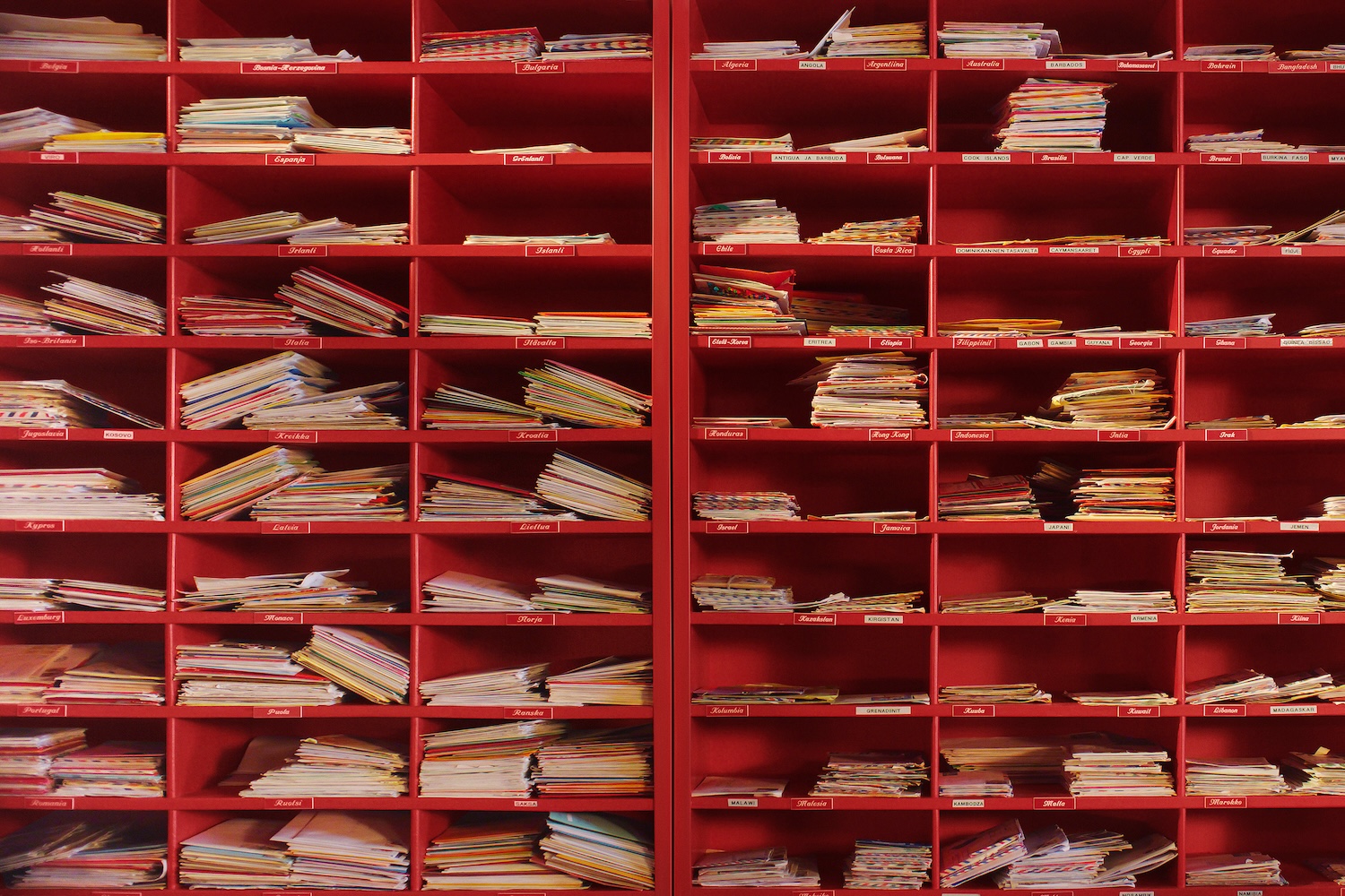 Santa’s Official Post Office is expected to receive over 30,000 letters daily from children and adults around the world. — Photo by Airbnb