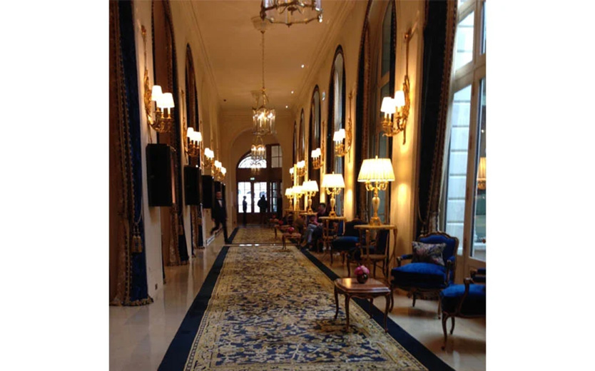 Ritz Paris, lobby — ©Suzanne Godfrey