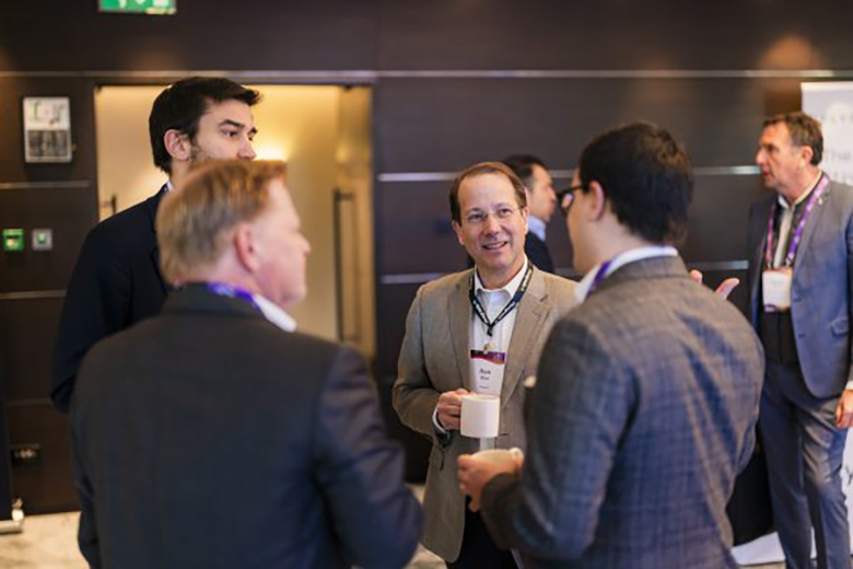 Dan Hiza during the HSMAI Europe ROC in January 2024 — Photo by HSMAI Europe