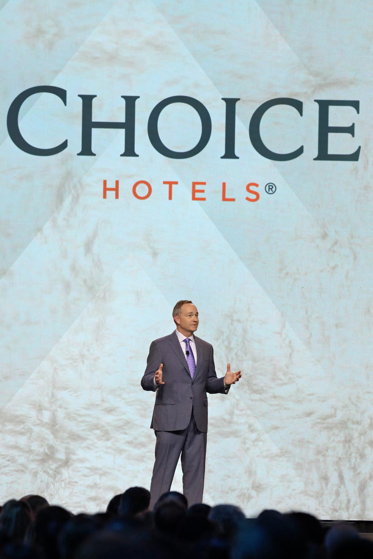 Choice Hotels President and CEO Patrick Pacious opened the three-day event, telling Choice franchisees, "Together, we 
have achieved a new level of success and positioned our brands to capture even more of the growing demand for 
travel in the coming years."
 — Choice