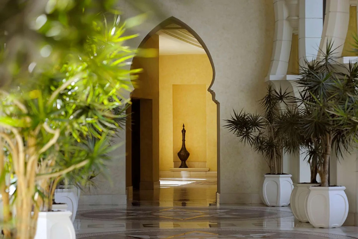 One&Only Royal Mirage, Arabic inspired interior — courtesy One&Only
